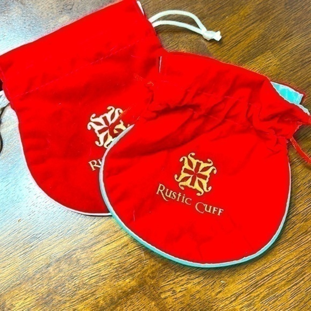 Rustic cuff bags